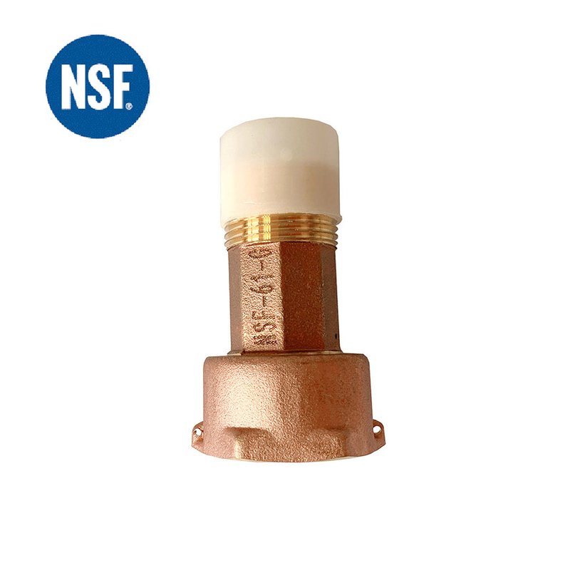 NSF Approved 1/2′′-2′′ Lead Free Bronze or Brass Water Meter Coupling