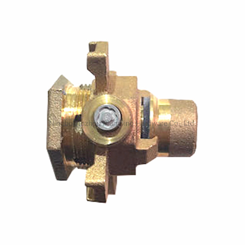 Lead Free Bronze Locking Expansion Connection with Security Screw