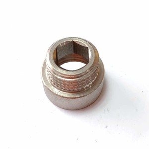 Plated Chrome Brass Coupling 10-50mm Length