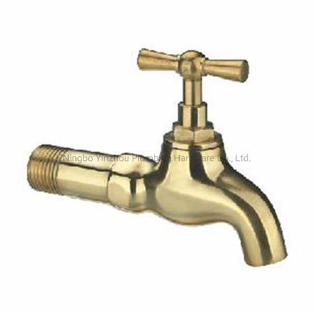 Brass Casting Bib Tap of Polishing