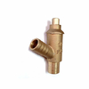 45 Degree Brass Drain Shut Cock Valve