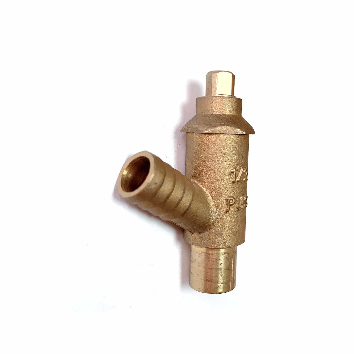 45 Degree Brass Drain Shut Cock Valve