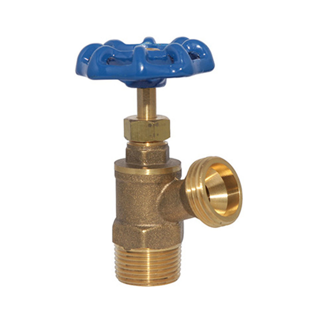 NSF-61 Material Brass Boiler Drain Valve for Irrigation System