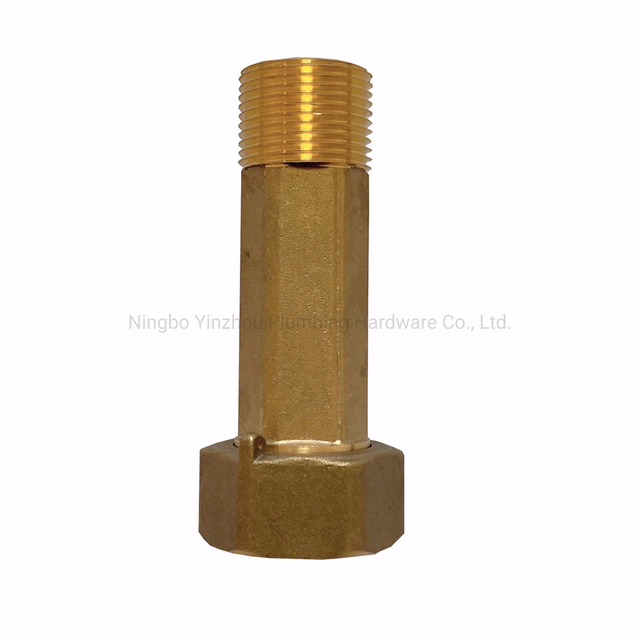 Brass Water Meter Tailpiece (Long Type)