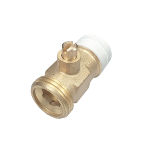 Forge Brass Drain Valve of Natural Color