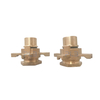 Lead Free Bronze Locking Expander Connection for AWWA water meter