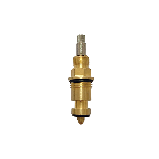 Brass stop valve cartridge