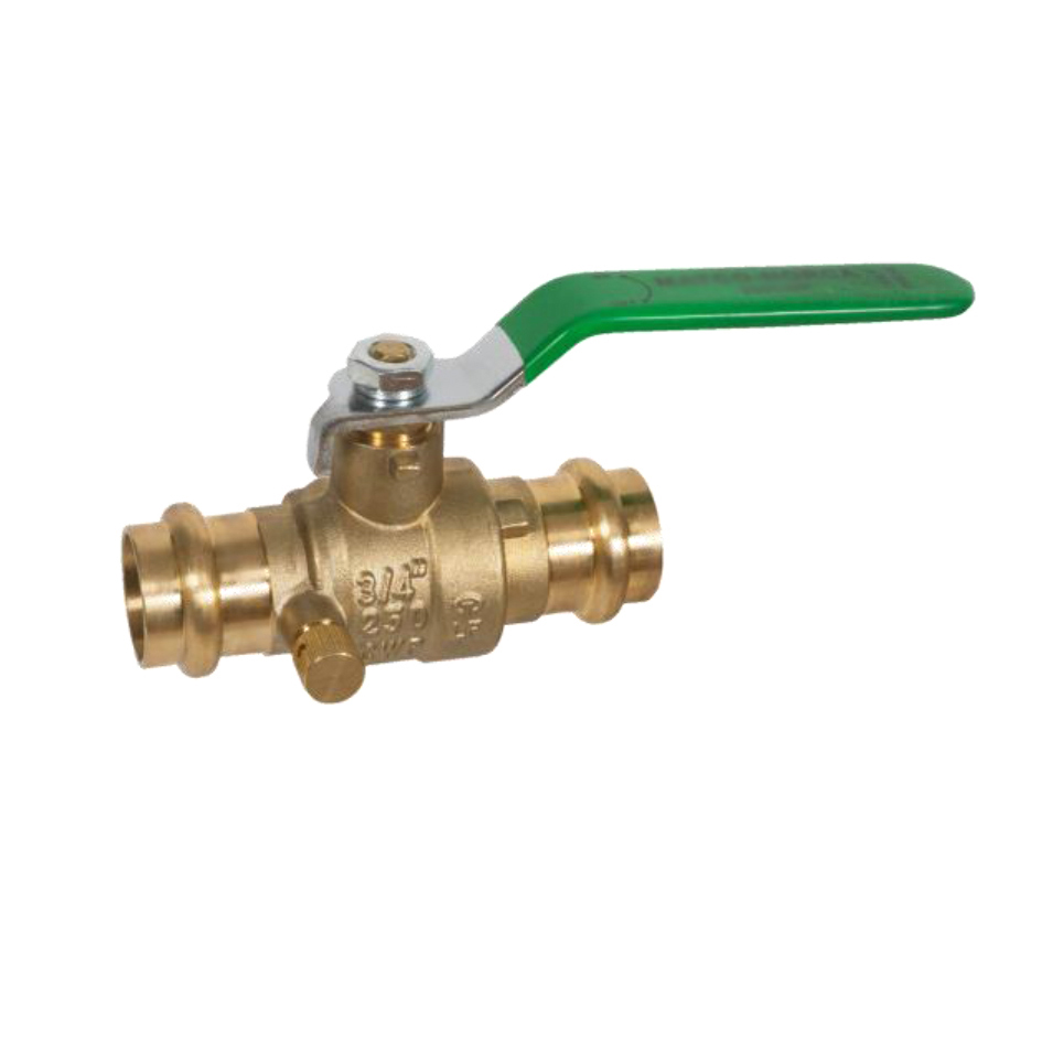 Lead Free Brass Press Ball Valve with Press x Press