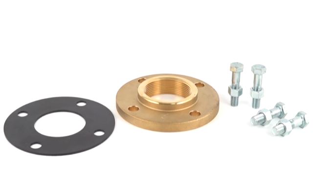 lead free brass flange