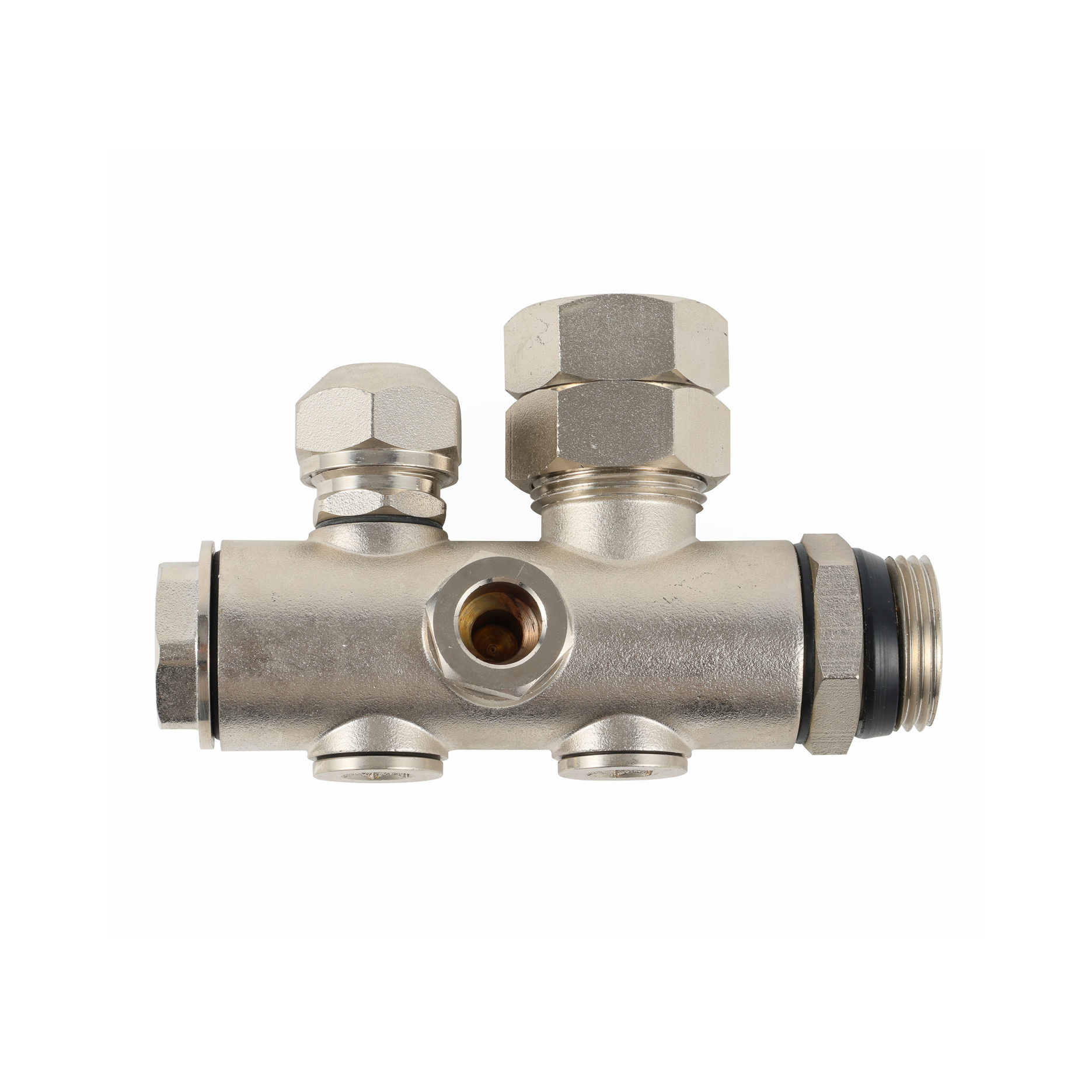 Brass Connection kit for underfloor heating manifold