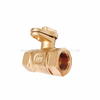 Hot Forging Full Port Brass Lockable Ball Valve