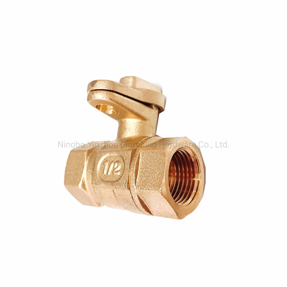 Hot Forging Full Port Brass Lockable Ball Valve