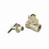 Brass Lockable Ball Valve with Anti-Fraud System