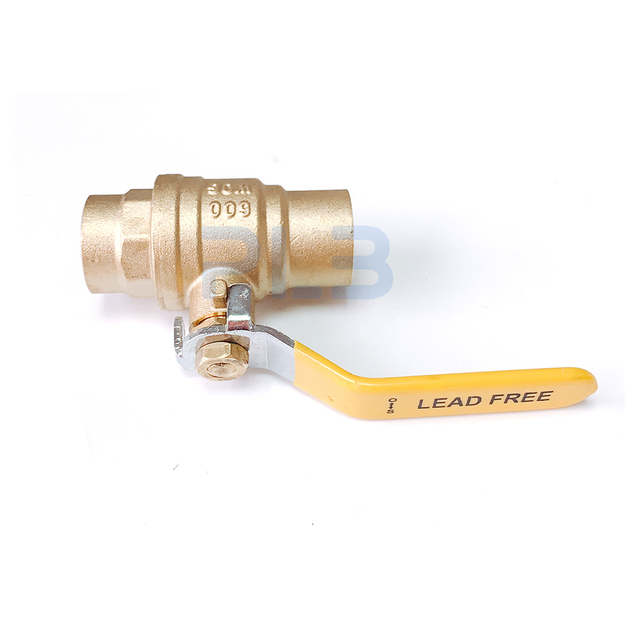 Lead Free Brass Solder Ball Valve for Drinking Water