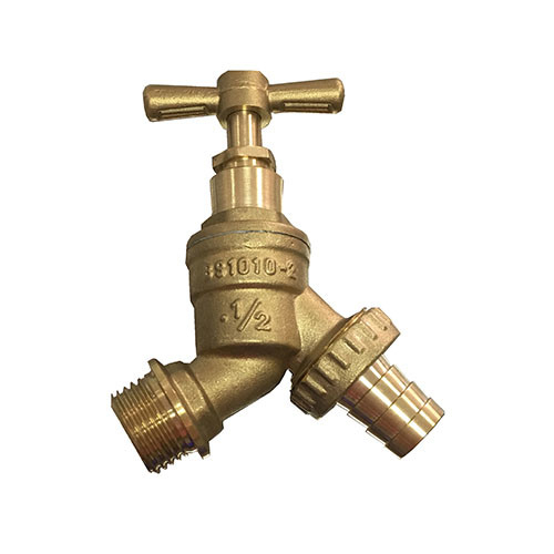 BS1010 Brass stop valve with Brass Handle