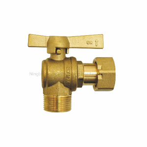 Brass Ball Valve for PE Pipe (angle type)