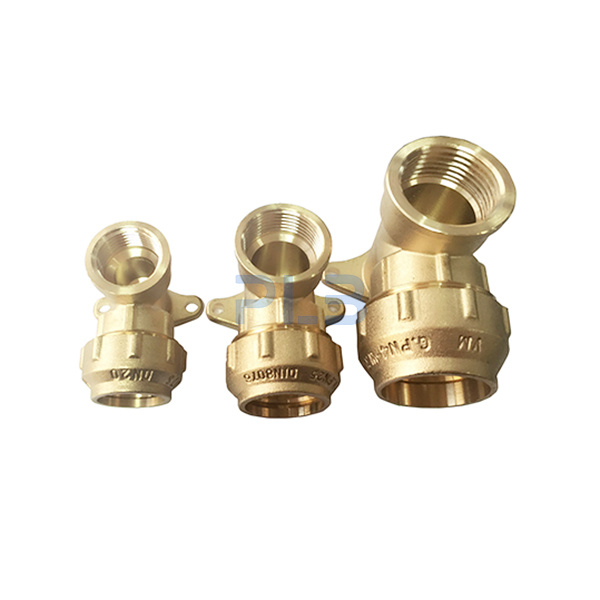 Brass Compression Fitting for PE Pipe