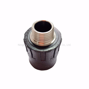 High Quality Male Thread HDPE Straight Union Fitting