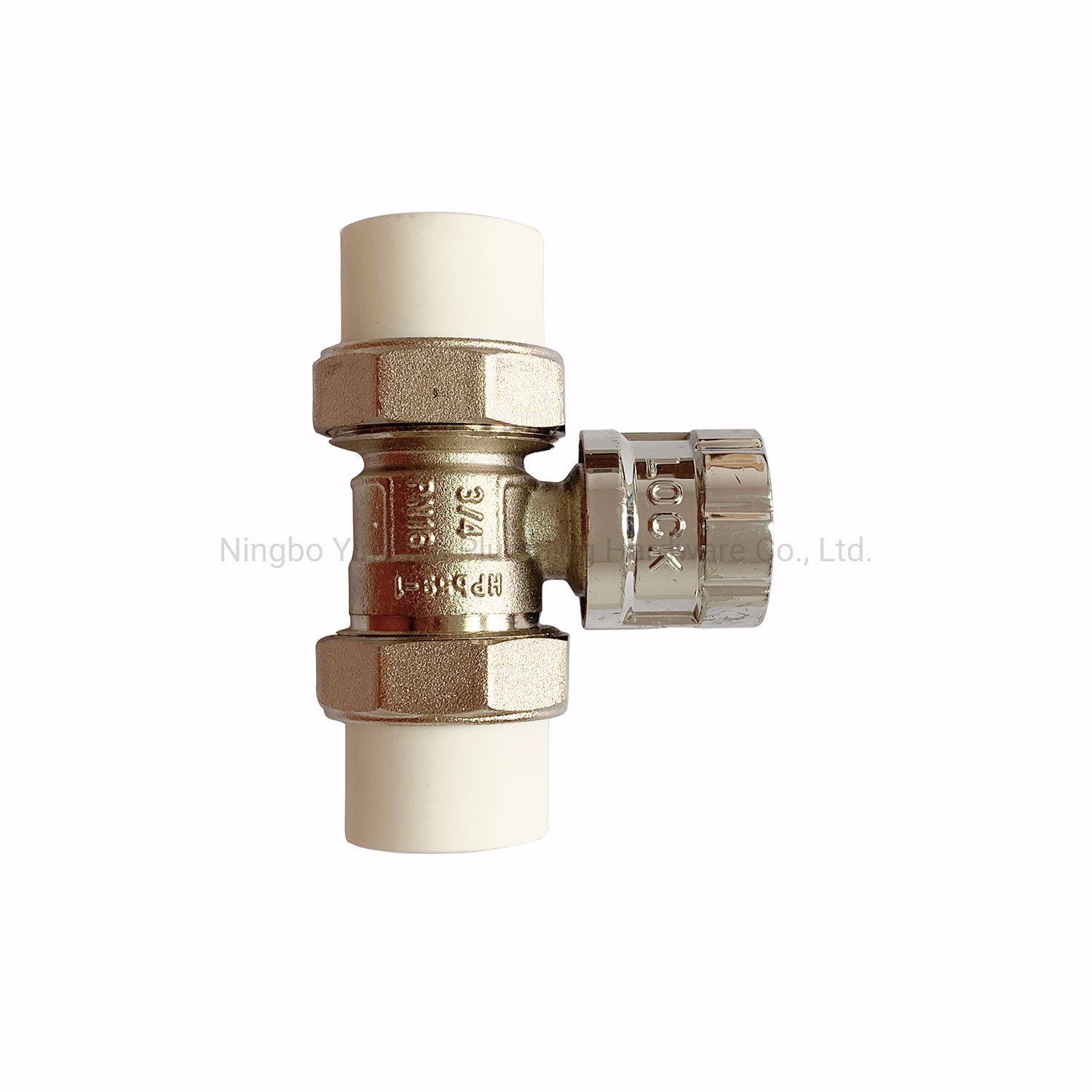 Brass Lockable Ball Valve with PPR Union