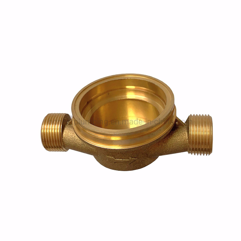 Forge Brass Single Jet Water Meter Body