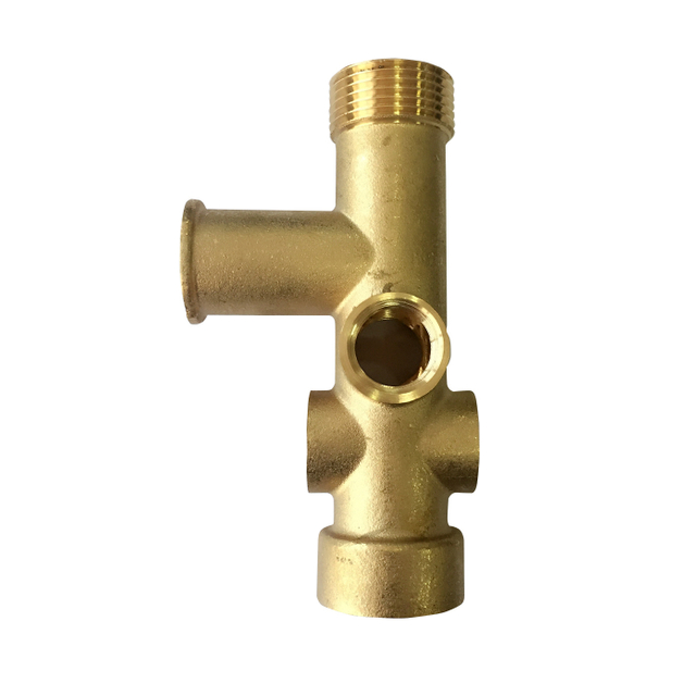 7 Way Brass Beam with Union for Underfloor Heating Brass Manifold System