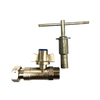 CW617N Brass Lockable Water Meter Ball Valve with Extension Pipe