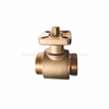 DN15-25 2-Way Female Thread Electric Motorized Control Brass Ball Valve