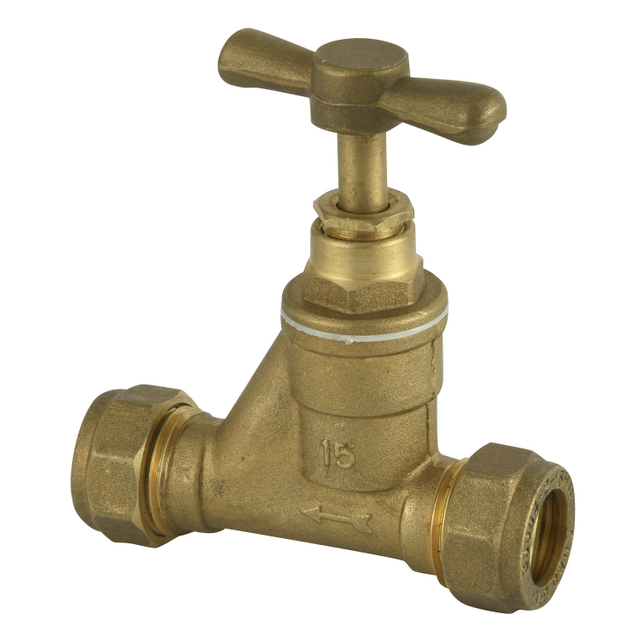 Stop Valve with Brass or Bronze Material