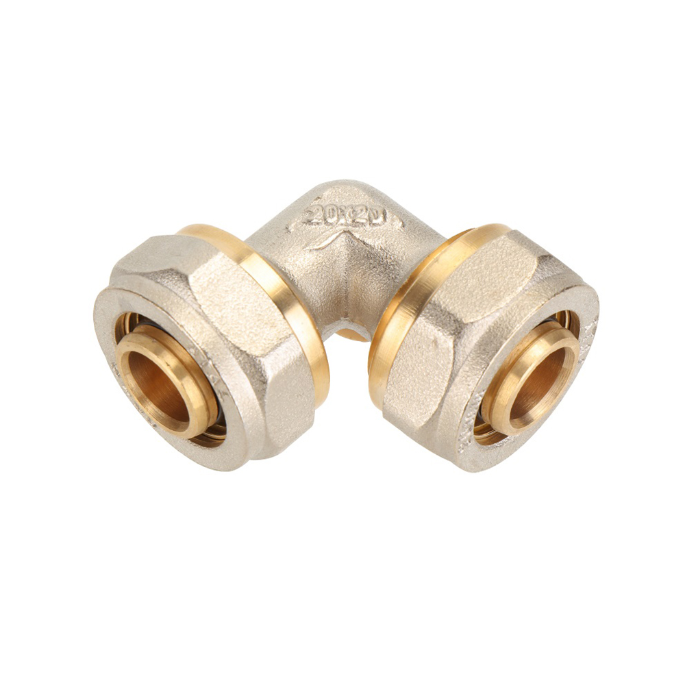 High Quality Forging Brass Pex-Al-Pex Pipe Fitting 90 Male Elbow