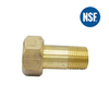 WATERMARK Lead Free Brass BSP Thread Meter Coupling for Positive Water Meter