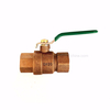 Full Port Casting Bronze Ball Valve with Excellent Surface