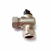 Brass Angle Ball Valves with Nickel Surface