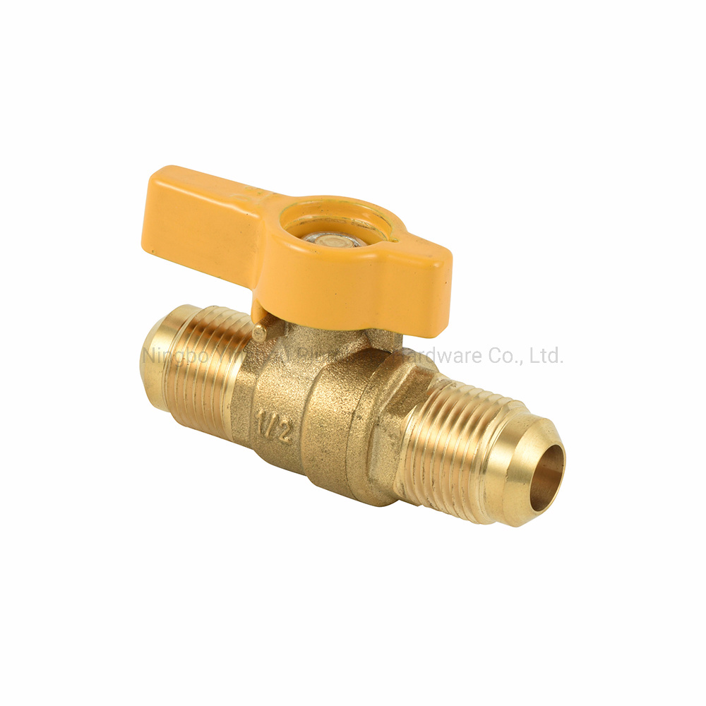 1/2′′Flare X1/2′′ FIP Brass Gas Ball Valve