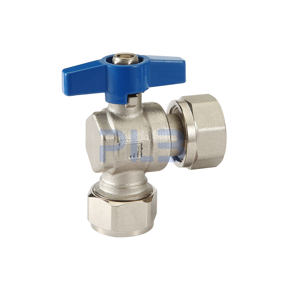 Brass Angle Boiler Ball Valve