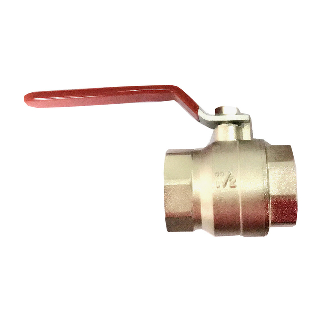 Hot Forging Brass Ball Valve with Nickel Surface