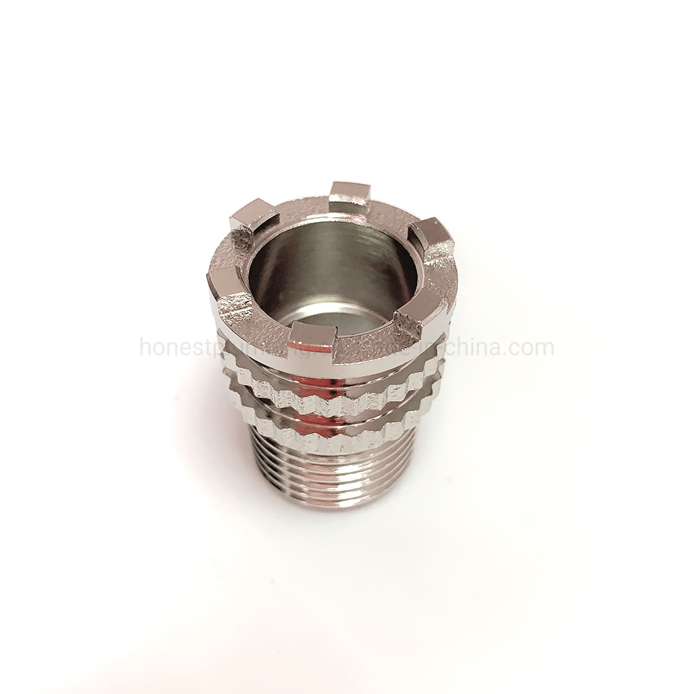 Forging Plated Nickel Brass PPR Fitting Female Inserts