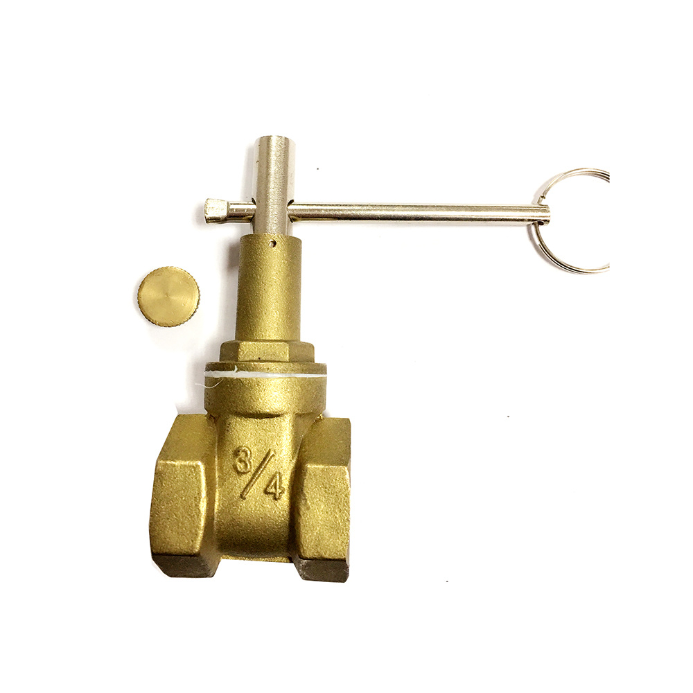 Forging Brass Lockalbe Gate Valve Pn16