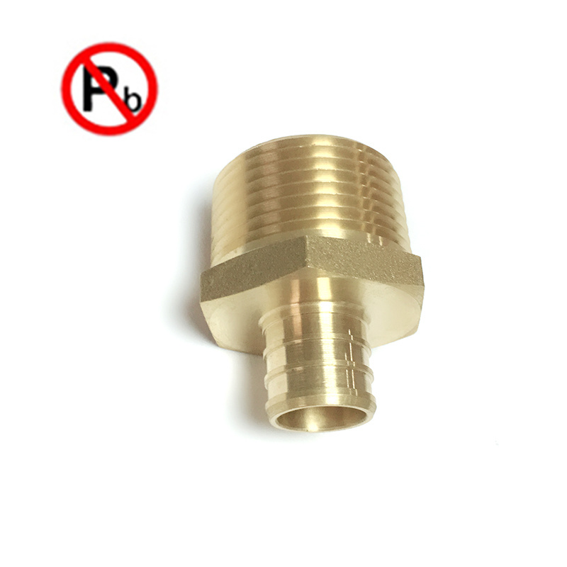 Low Lead Brass Pex Fitting