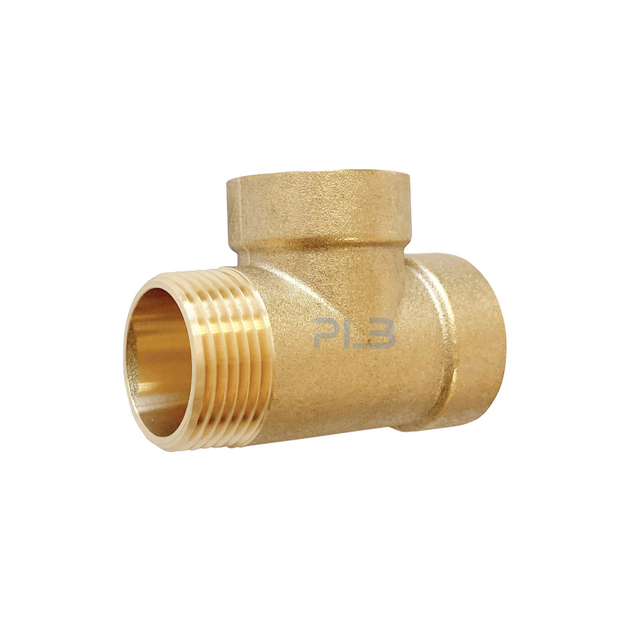 Brass 3-Way Connector for Pump System