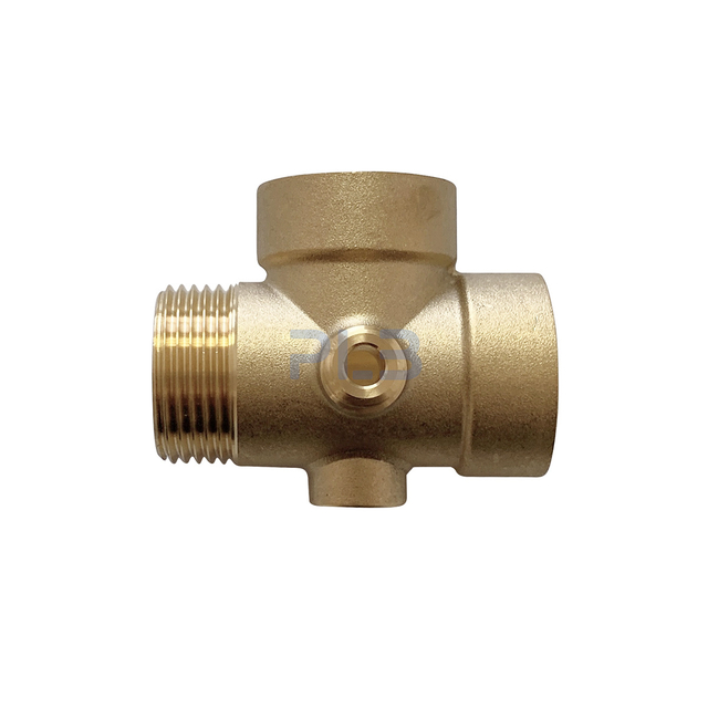 Manufacturers Brass Plumbing Fittings Thread 5 Way Connector Water Pump Fitting