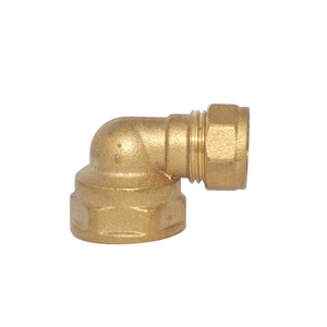 Brass 90 Female Elbow for Copper pipe