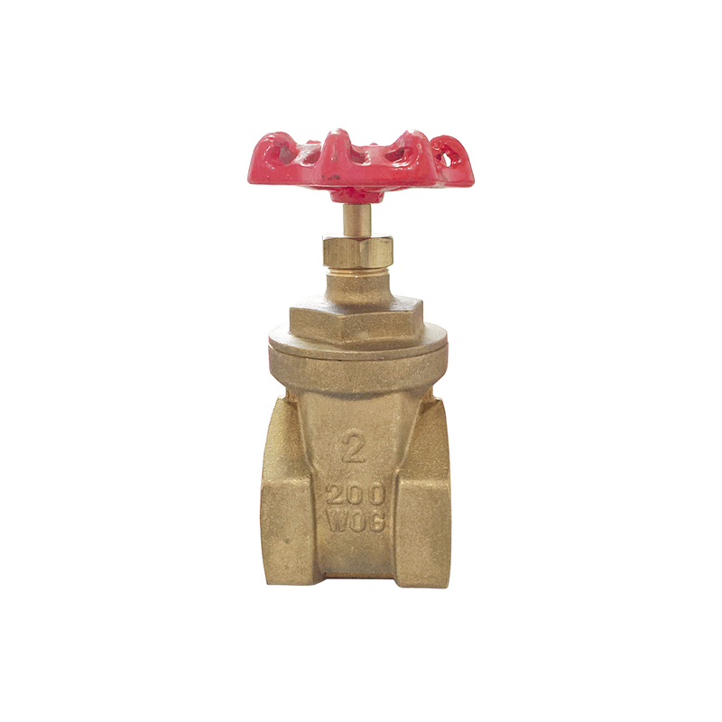 NSF material Lead Free Brass PN16 200WOG Gate Valve