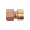 NSF lead free Brass water meter extension