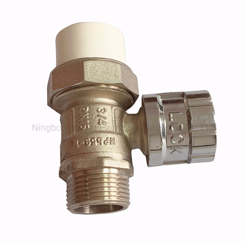 Brass Lockable Ball Valve with PPR Union