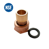 NSF Approved 1/2′′-2′′ Low Lead Brass or Bronze Water Meter Coupling