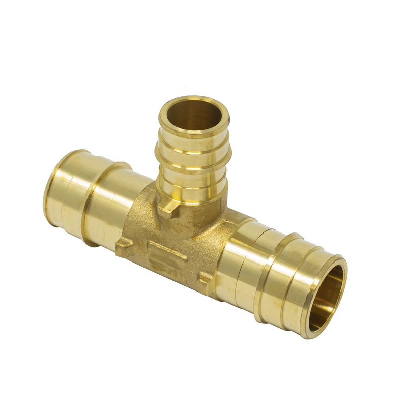 ASTM F1960 Free Lead Brass Expansion PEX Tee