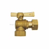 Brass Ball Valve for PE Pipe (angle type)