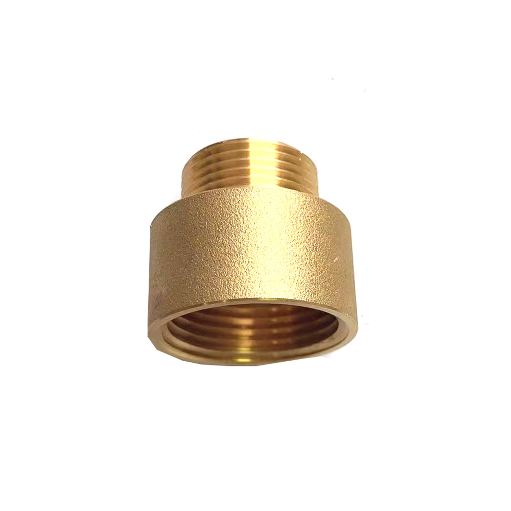 Plated Chrome Brass Coupling 10-50mm Length