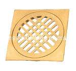 High Quality Shower Square Full Brass Floor Drain