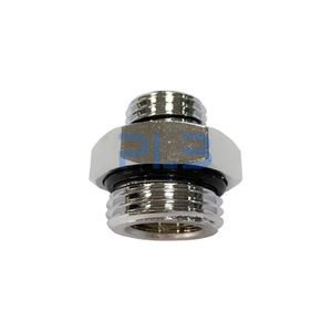 Nickel Plated Brass Air Hose Metric Coupling with O Ring